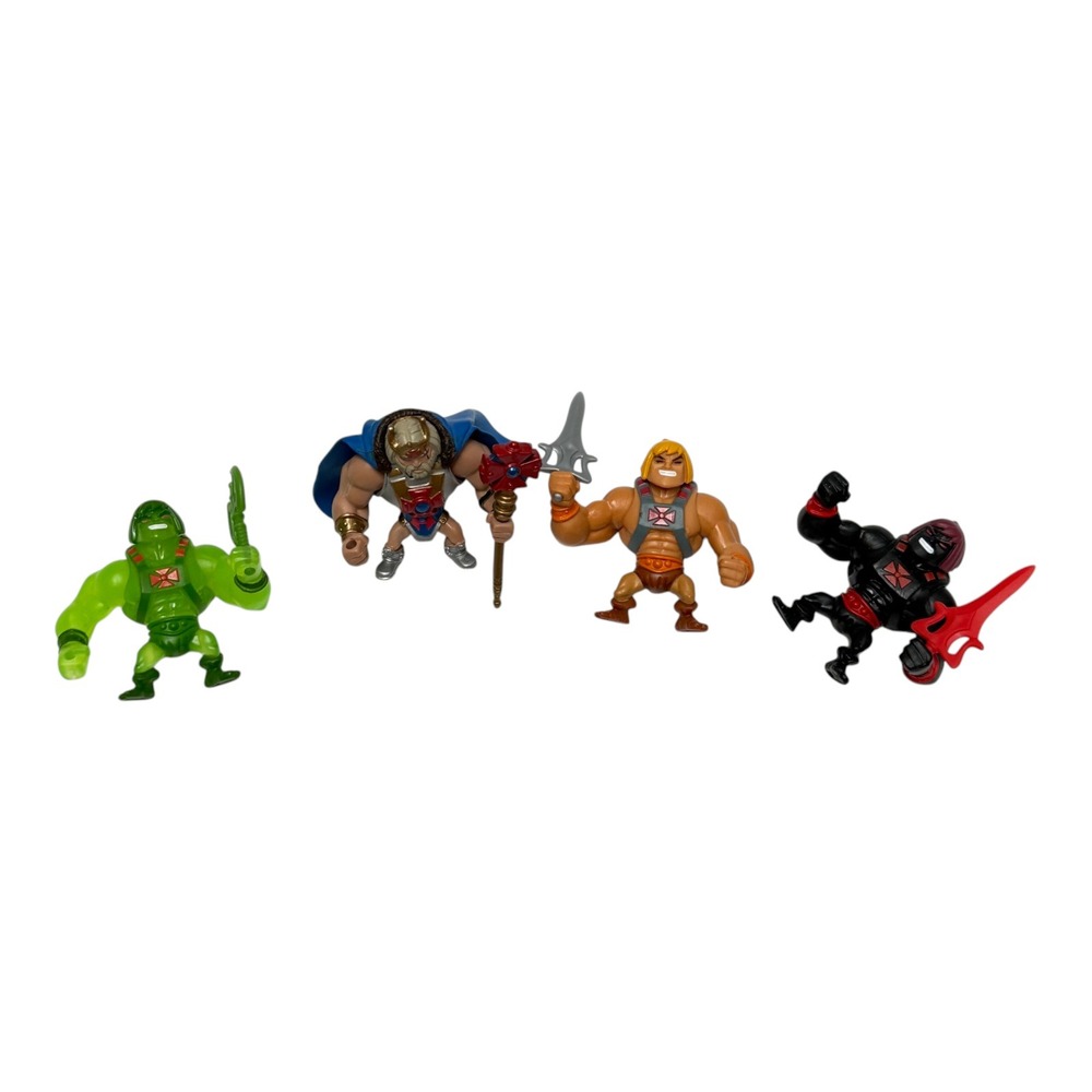 Masters of the Universe Eternia Mini Figure Lot 4 He-Man King Horde Zombie Anti